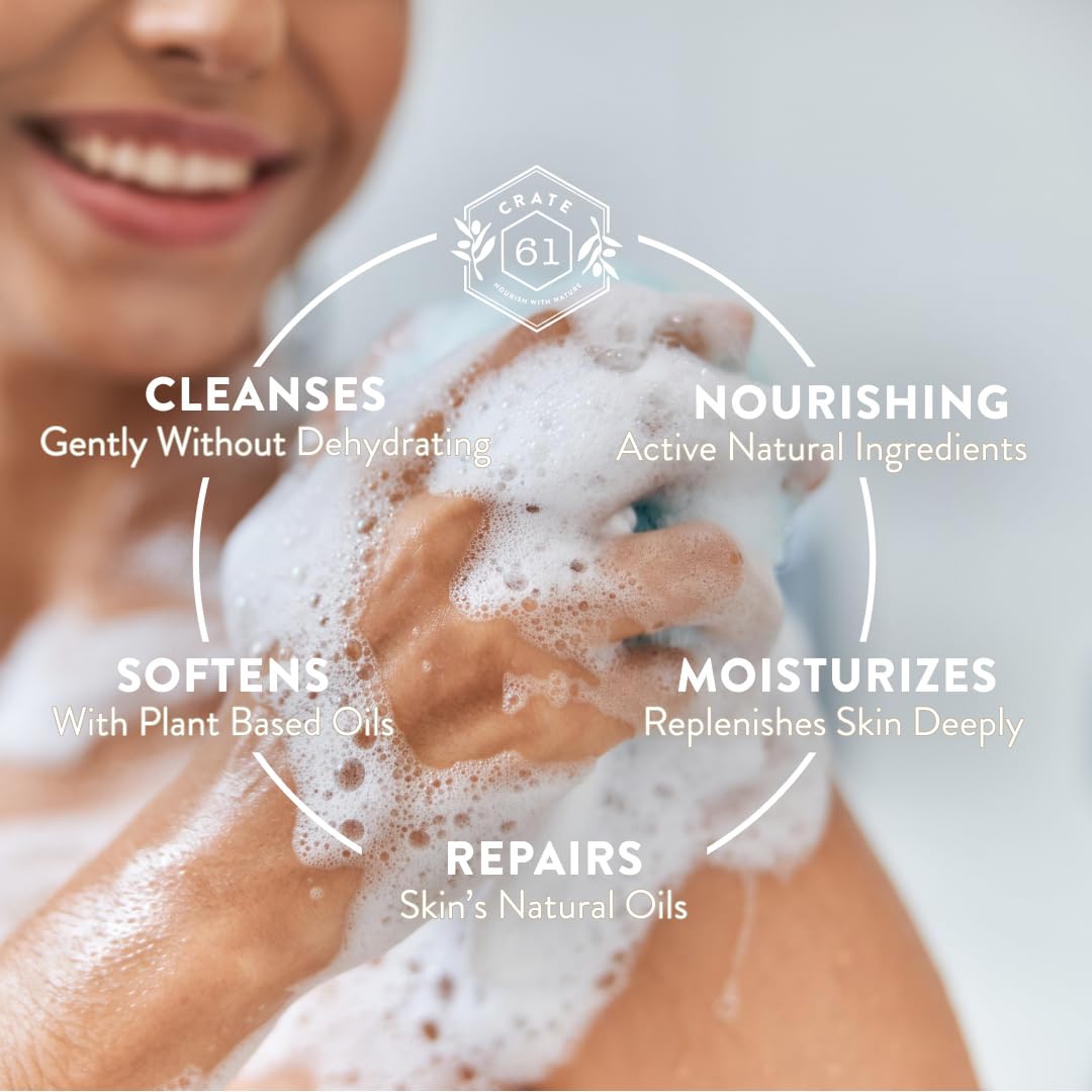 Handmade in Canada, Plant Based Cold Process Natural Bar Soap, With Premium Essential Oils, Dry Skin, Pack of 6 (For Him)