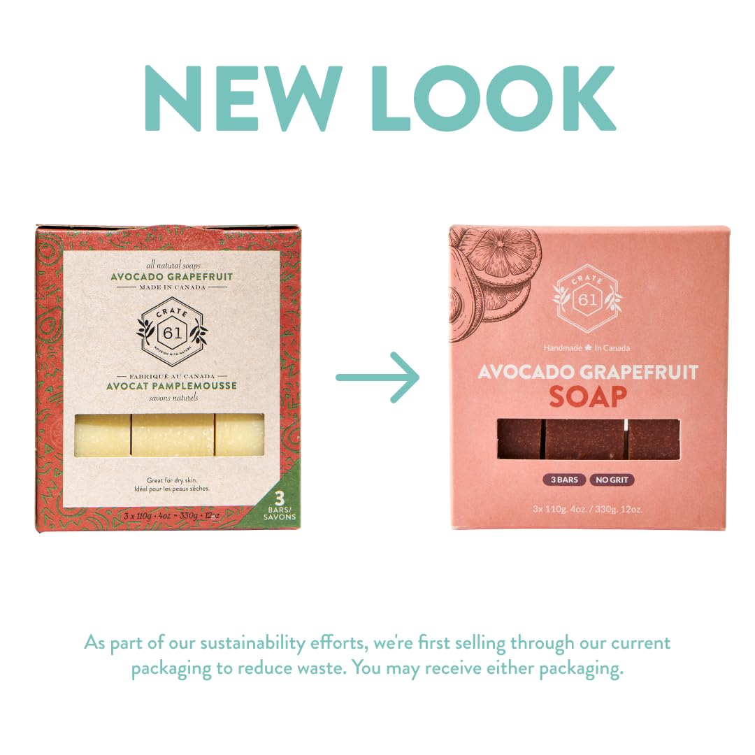 Handmade in Canada, Plant Based Cold Process Natural Bar Soap For Face And Body, With Premium Essential Oils, For Men And Women 3 Pack (Alpine & Spice)
