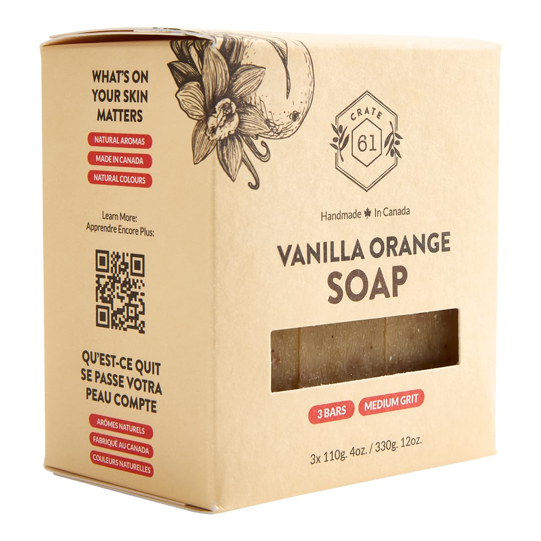 Handmade in Canada, Plant Based Cold Process Natural Bar Soap For Face And Body, With Premium Essential Oils, For Men And Women 3 Pack (Alpine & Spice)
