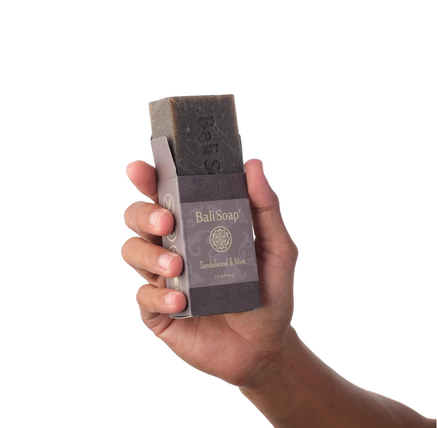 Bali Soap - Masculine Collection Natural Soap Bar Gift Set, 6 pc Variety Pack, Lemon-Pine, Ginger-Coffee, Sandalwood-Mint, Agarwood-Spice, Clove-Cinnamon, Eucalyptus-Lime 3.5 Oz each