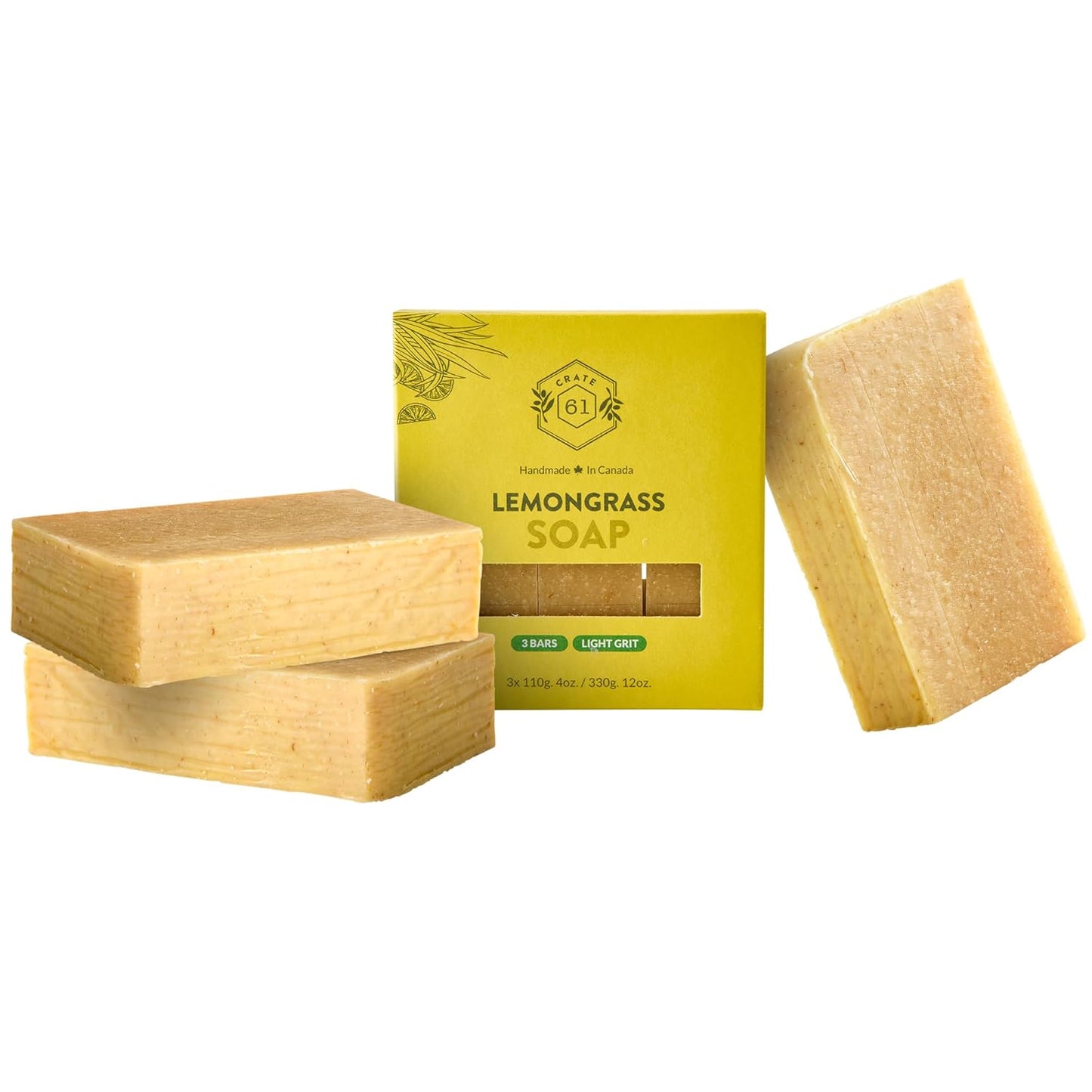 Handmade in Canada, Plant Based Cold Process Natural Bar Soap For Face And Body, With Premium Essential Oils, For Men And Women 3 Pack (Alpine & Spice)