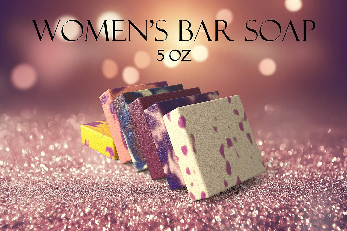 NATURAL AMERICAN Mens Organic Bar Soap, Masculine Scents, 100% Natural Soap for Men - Essential Oils, Organic Shea Butter Natural Body Soap, Natural Bar Soap for Men - ELEMENTS Body Soap 5 oz (6pk)