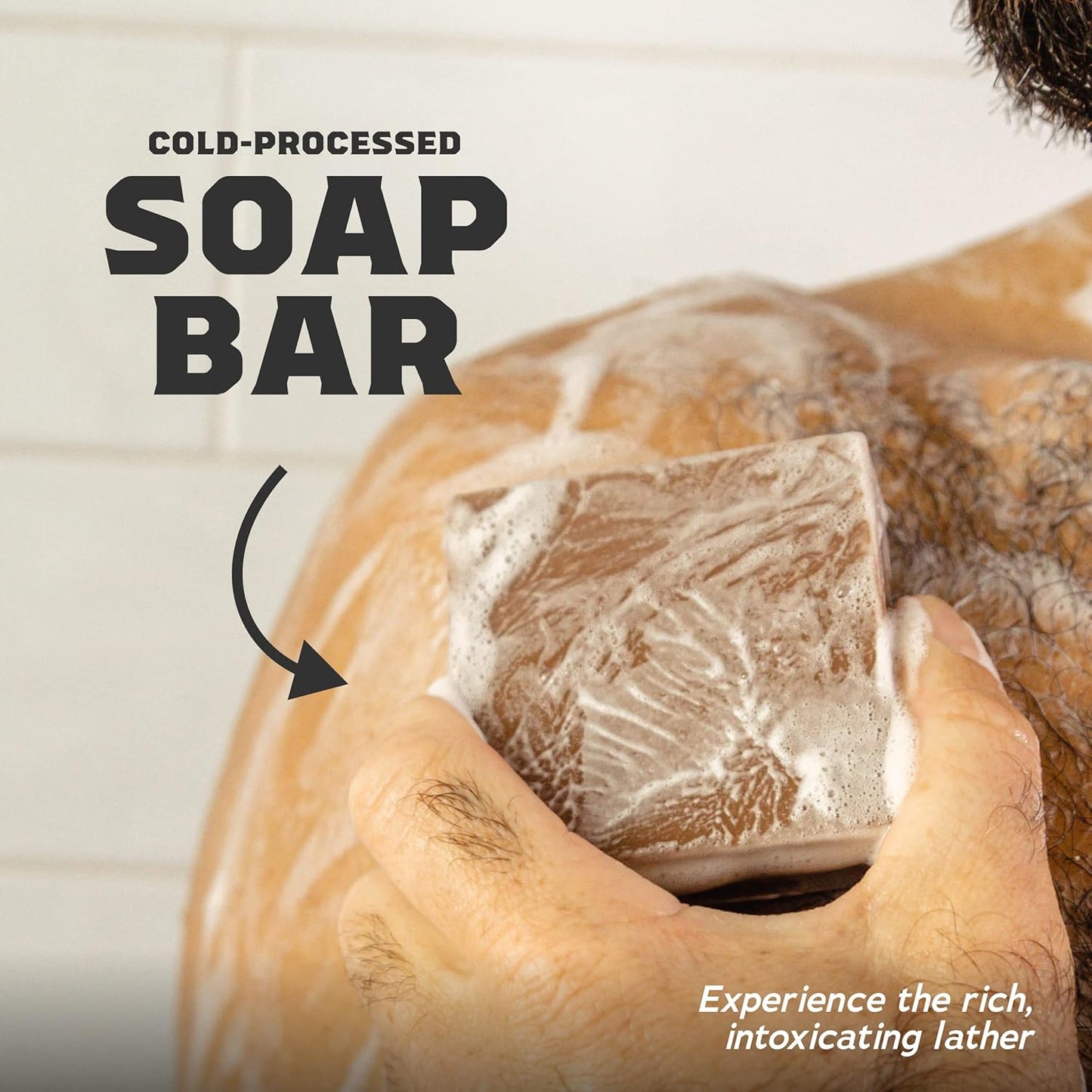 Dr. Squatch Natural Bar Soap for Men - Cold Process Soap with No Harsh Chemicals - Wood Barrel Bourbon, Fresh Falls & Birchwood Breeze (5 oz, 3-Pack)