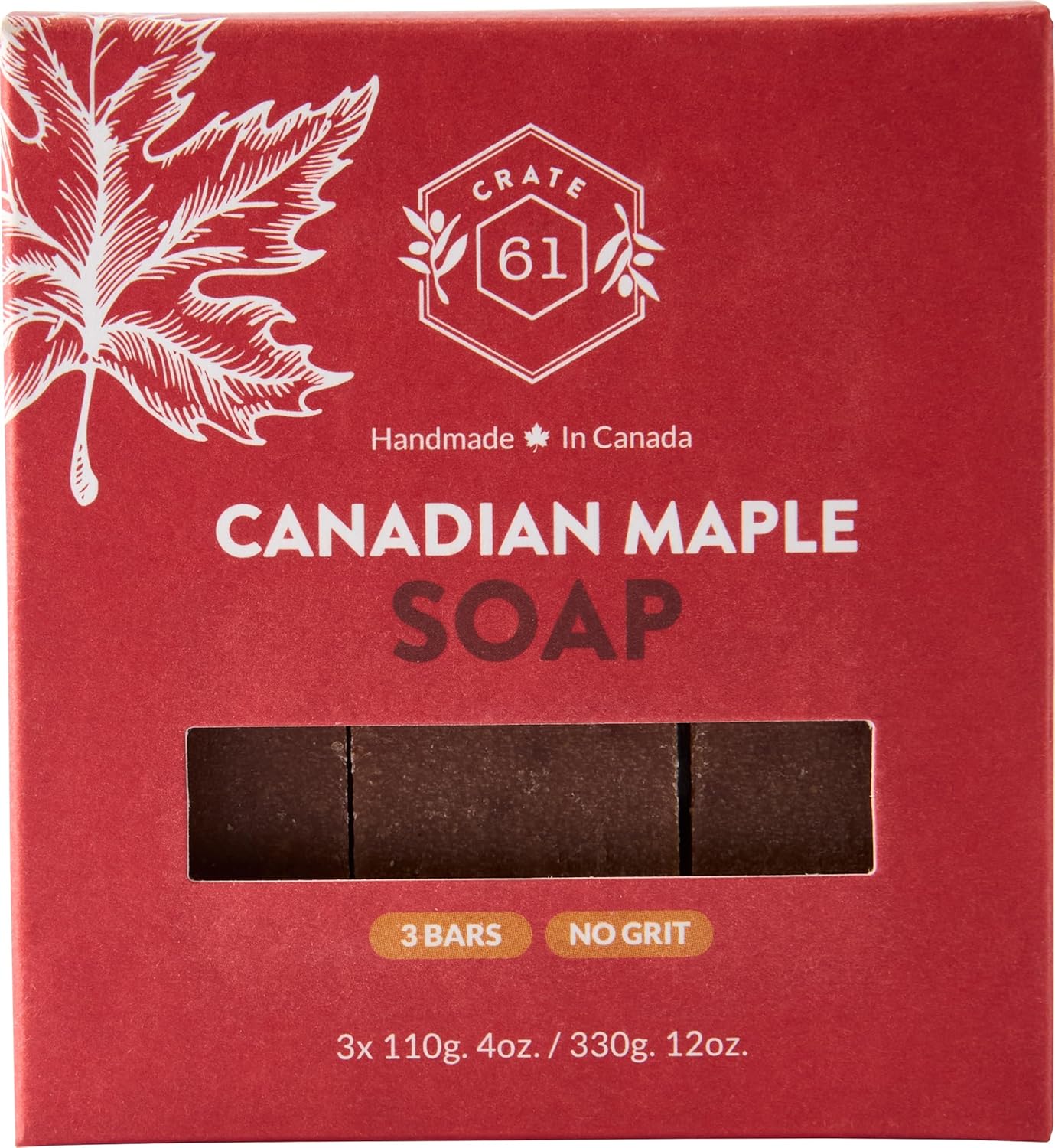 Handmade in Canada, Plant Based Cold Process Natural Bar Soap For Face And Body, With Premium Essential Oils, For Men And Women 3 Pack (Alpine & Spice)
